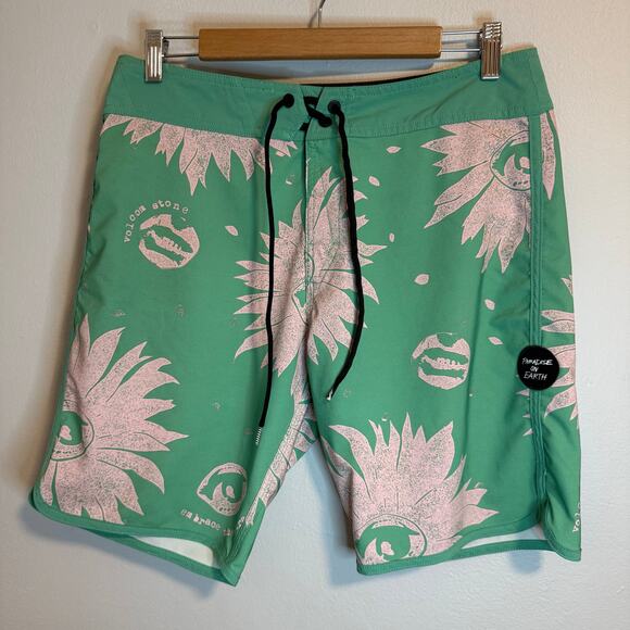Volcom x Outer Banks Pope 19” Board Shorts / Swim Trunks Men’s Size 31 (M) - Picture 1 of 7